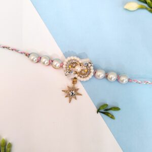 INFINITY LOVE RAKHI WITH STAR CHARM